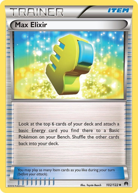 Image for Max Elixir (102/122) (XY - BREAKpoint) - Pokemon