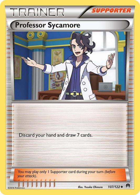 Image for Professor Sycamore (107/122) (XY - BREAKpoint) - Pokemon