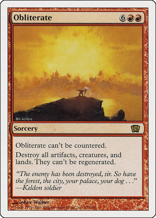 Image for Obliterate (204) (8th Edition) - Magic: The Gathering