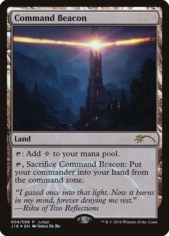 Image for Command Beacon (4) (Judge Promos) - Magic: The Gathering