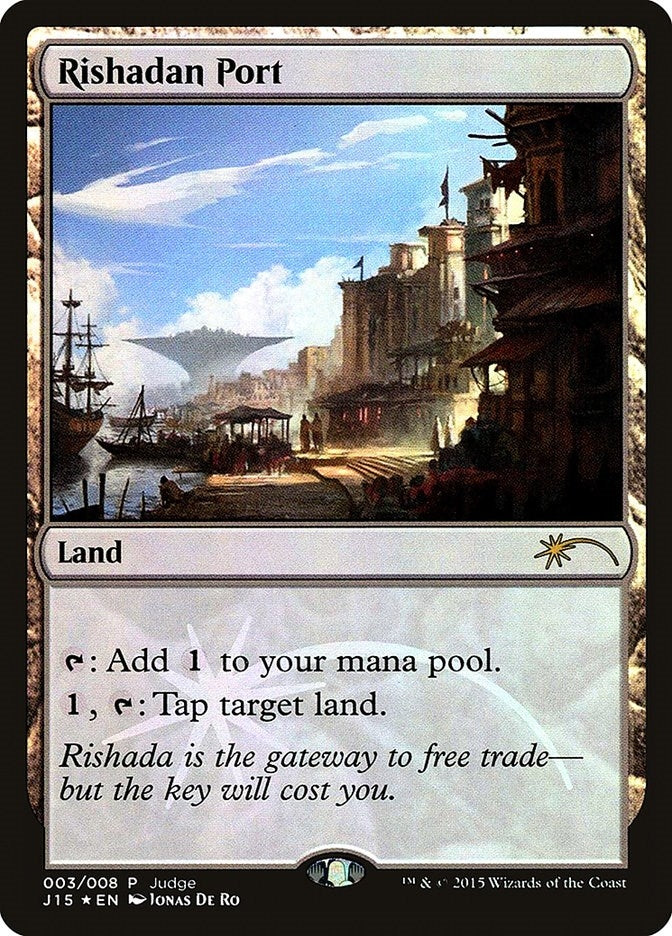 Image for Rishadan Port (3) (Judge Promos) - Magic: The Gathering