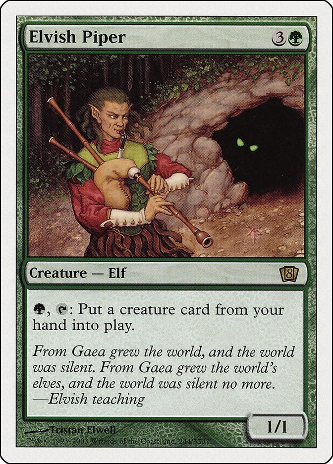 Image for Elvish Piper (244) (8th Edition) - Magic: The Gathering