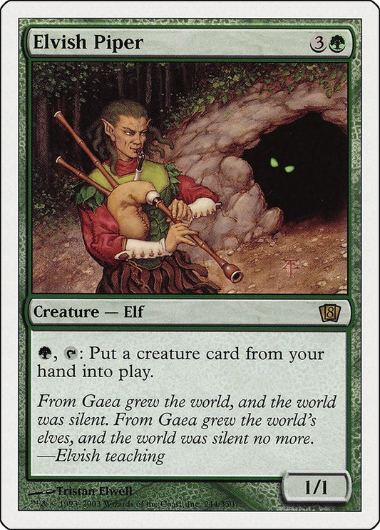 Image for Elvish Piper (244) (8th Edition) - Magic: The Gathering