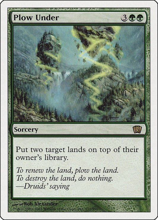 Image for Plow Under (272) (8th Edition) - Magic: The Gathering