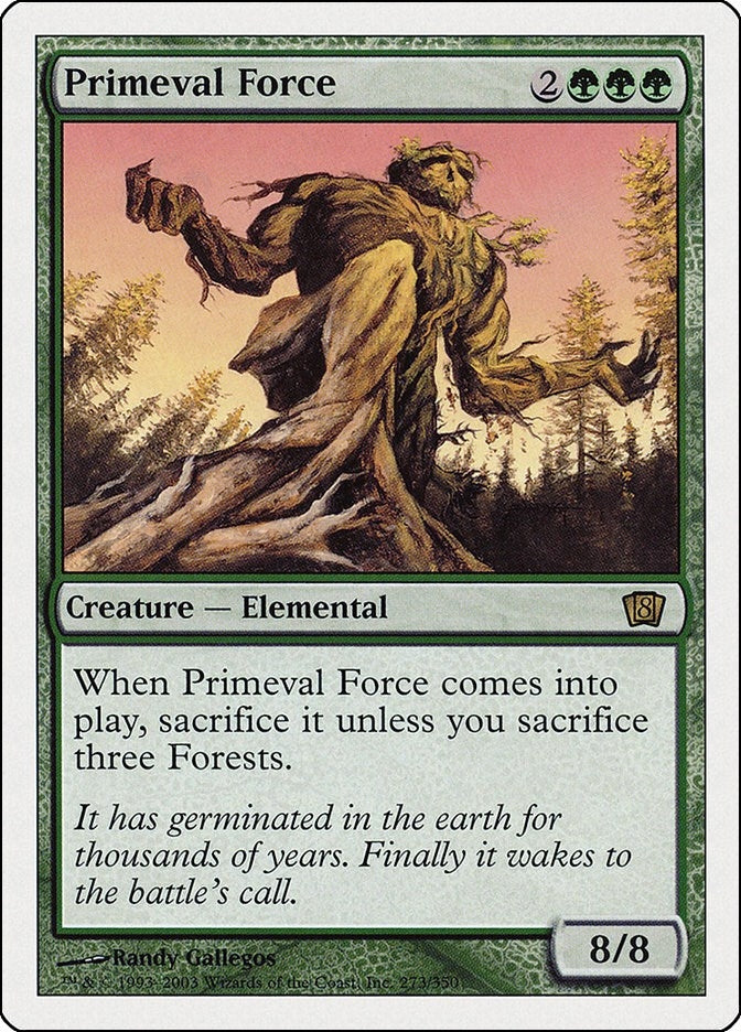 Image for Primeval Force (273) (8th Edition) - Magic: The Gathering