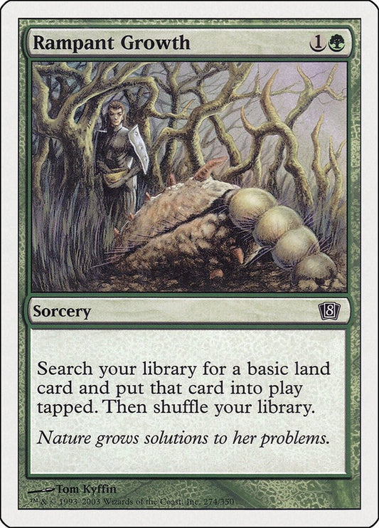 Image for Rampant Growth (274) (8th Edition) - Magic: The Gathering