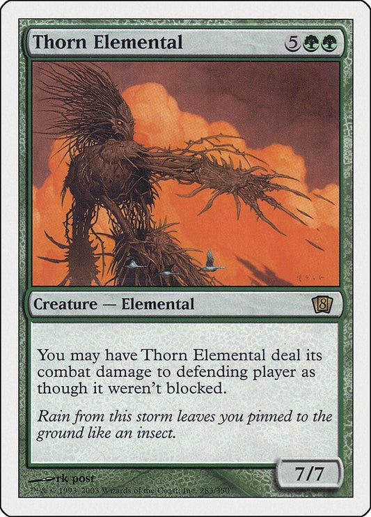 Image for Thorn Elemental (283) (8th Edition) - Magic: The Gathering