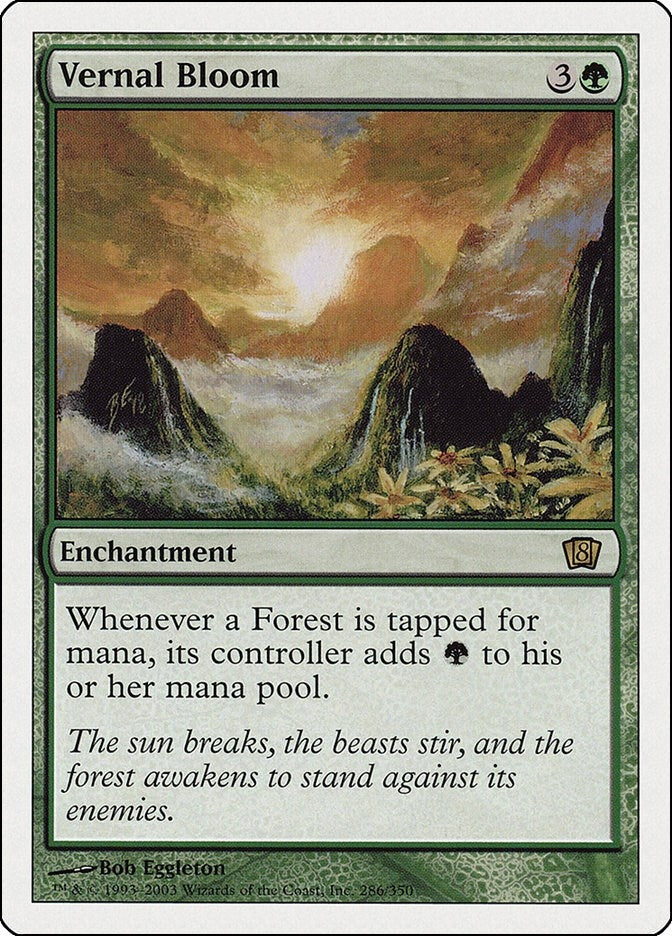 Image for Vernal Bloom (286) (8th Edition) - Magic: The Gathering
