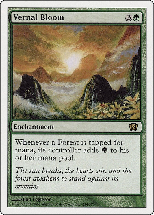 Image for Vernal Bloom (286) (8th Edition) - Magic: The Gathering
