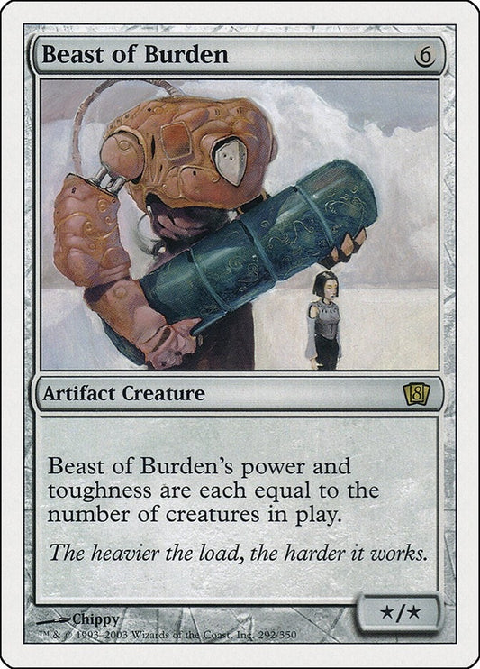 Image for Beast of Burden (292) (8th Edition) - Magic: The Gathering
