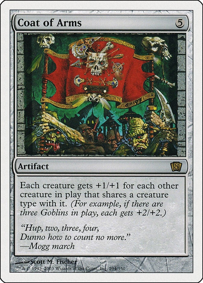 Image for Coat of Arms (294) (8th Edition) - Magic: The Gathering