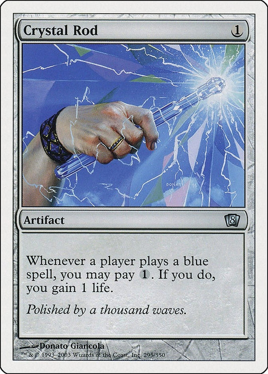 Image for Crystal Rod (295) (8th Edition) - Magic: The Gathering
