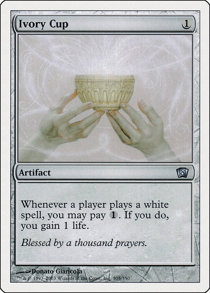 Image for Ivory Cup (305) (8th Edition) - Magic: The Gathering