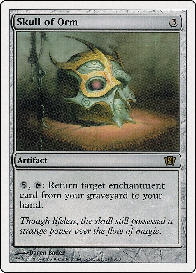 Image for Skull of Orm (313) (8th Edition) - Magic: The Gathering
