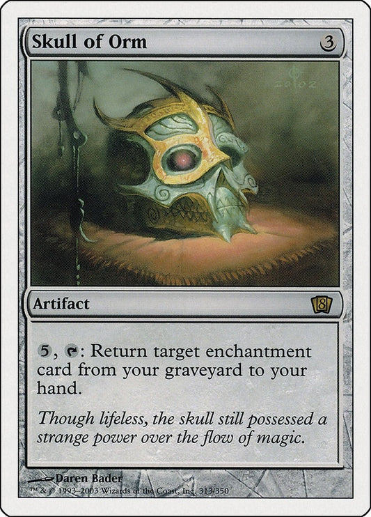 Image for Skull of Orm (313) (8th Edition) - Magic: The Gathering