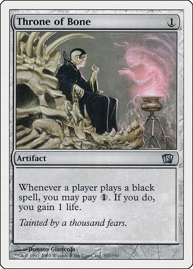 Image for Throne of Bone (317) (8th Edition) - Magic: The Gathering