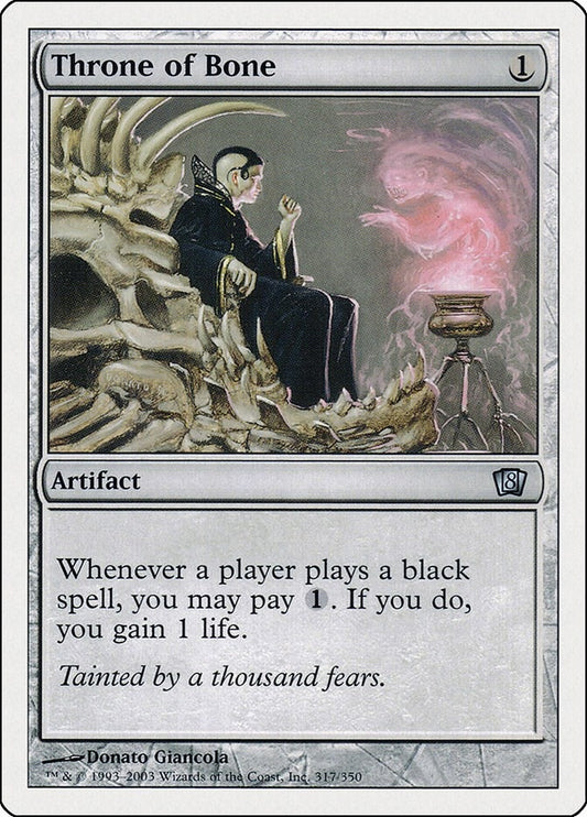 Image for Throne of Bone (317) (8th Edition) - Magic: The Gathering