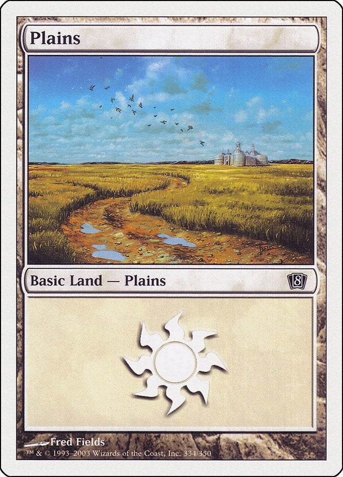 Image for Plains (334) (334) (8th Edition) - Magic: The Gathering