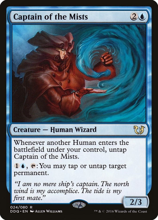 Image for Captain of the Mists (24) (Duel Decks: Blessed vs. Cursed) - Magic: The Gathering