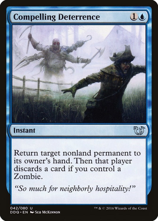 Image for Compelling Deterrence (42) (Duel Decks: Blessed vs. Cursed) - Magic: The Gathering