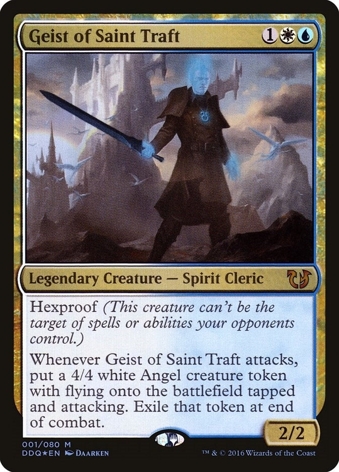 Image for Geist of Saint Traft (1) (Duel Decks: Blessed vs. Cursed) - Magic: The Gathering