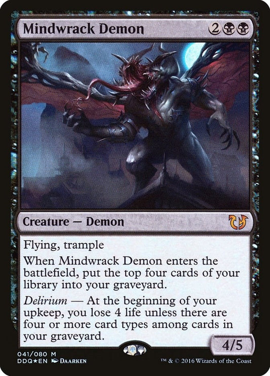 Image for Mindwrack Demon (41) (Duel Decks: Blessed vs. Cursed) - Magic: The Gathering