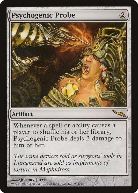 Image for Psychogenic Probe (231) (Mirrodin) - Magic: The Gathering