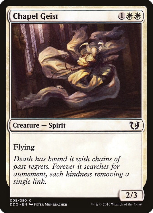 Image for Chapel Geist (5) (Duel Decks: Blessed vs. Cursed) - Magic: The Gathering