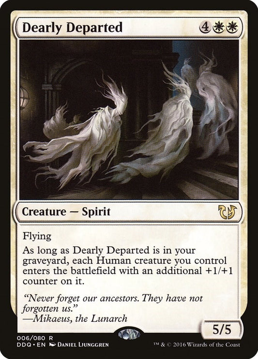 Image for Dearly Departed (6) (Duel Decks: Blessed vs. Cursed) - Magic: The Gathering