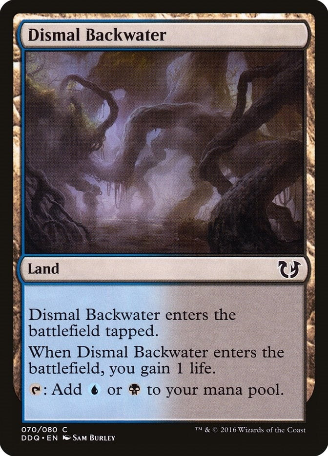 Image for Dismal Backwater (70) (Duel Decks: Blessed vs. Cursed) - Magic: The Gathering