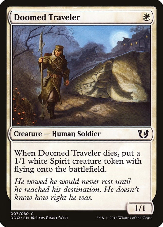 Image for Doomed Traveler (7) (Duel Decks: Blessed vs. Cursed) - Magic: The Gathering