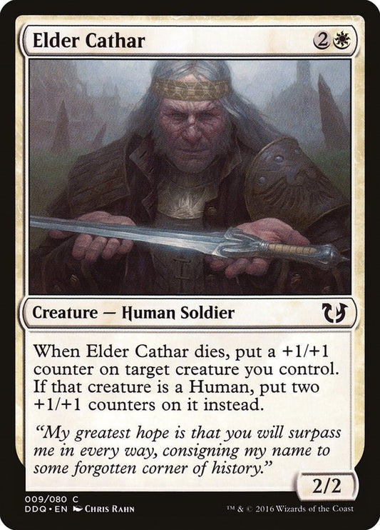Image for Elder Cathar (9) (Duel Decks: Blessed vs. Cursed) - Magic: The Gathering