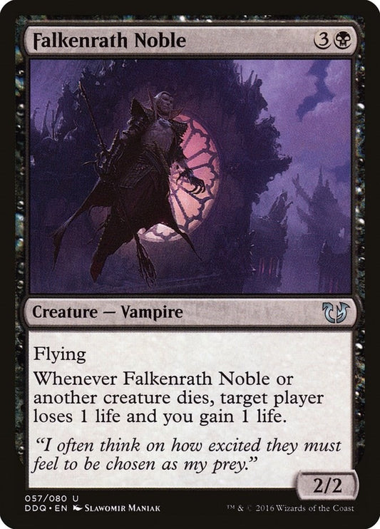 Image for Falkenrath Noble (57) (Duel Decks: Blessed vs. Cursed) - Magic: The Gathering