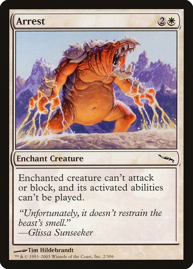 Image for Arrest (2) (Mirrodin) - Magic: The Gathering