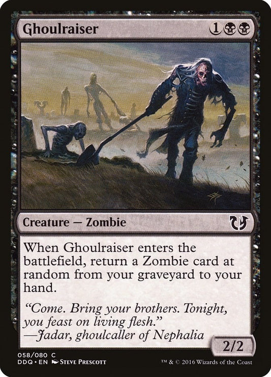 Image for Ghoulraiser (58) (Duel Decks: Blessed vs. Cursed) - Magic: The Gathering