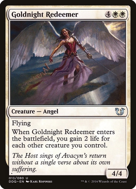 Image for Goldnight Redeemer (13) (Duel Decks: Blessed vs. Cursed) - Magic: The Gathering