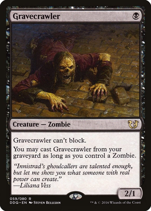 Image for Gravecrawler (59) (Duel Decks: Blessed vs. Cursed) - Magic: The Gathering