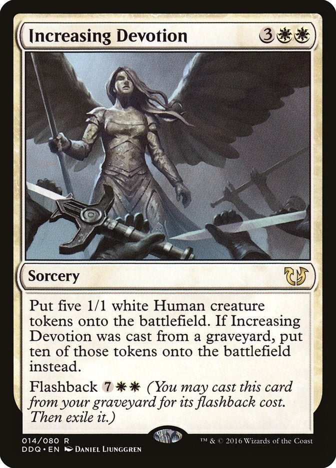 Image for Increasing Devotion (14) (Duel Decks: Blessed vs. Cursed) - Magic: The Gathering
