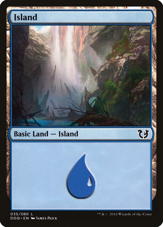 Image for Island (035) (35) (Duel Decks: Blessed vs. Cursed) - Magic: The Gathering
