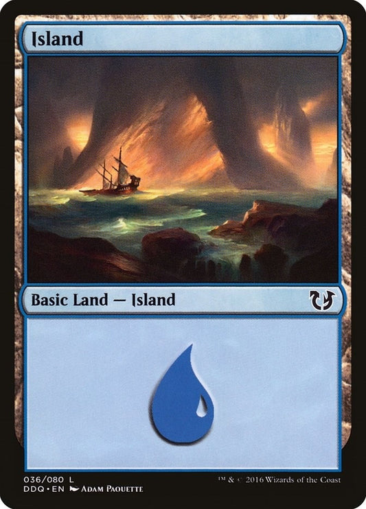 Image for Island (036) (36) (Duel Decks: Blessed vs. Cursed) - Magic: The Gathering