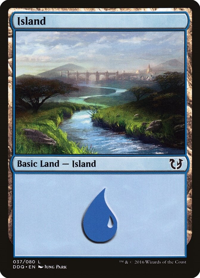 Image for Island (037) (37) (Duel Decks: Blessed vs. Cursed) - Magic: The Gathering