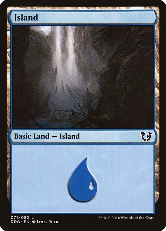 Image for Island (071) (71) (Duel Decks: Blessed vs. Cursed) - Magic: The Gathering