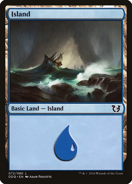 Image for Island (072) (72) (Duel Decks: Blessed vs. Cursed) - Magic: The Gathering