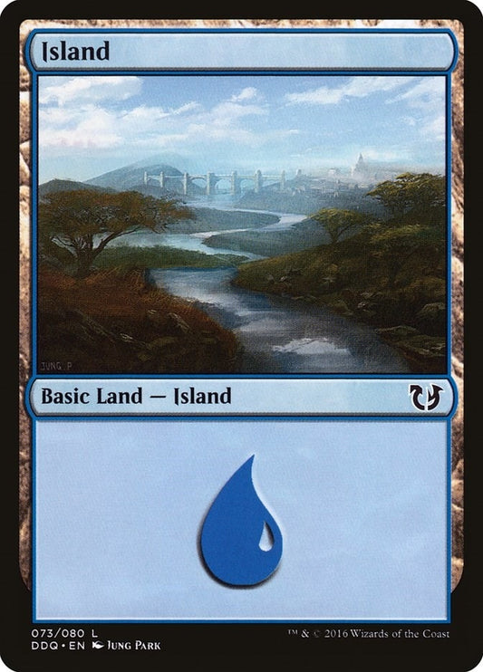 Image for Island (073) (73) (Duel Decks: Blessed vs. Cursed) - Magic: The Gathering