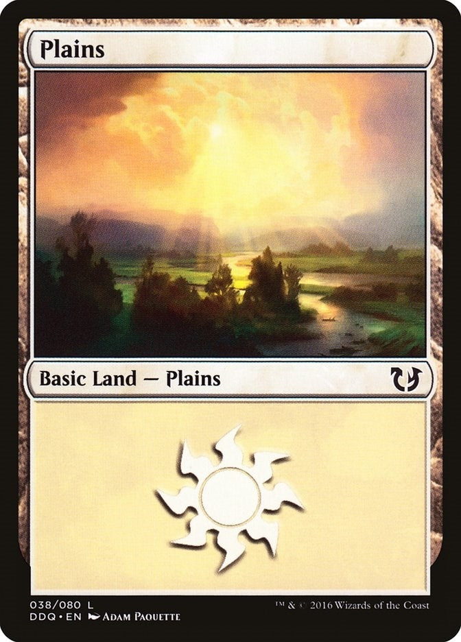 Image for Plains (038) (38) (Duel Decks: Blessed vs. Cursed) - Magic: The Gathering