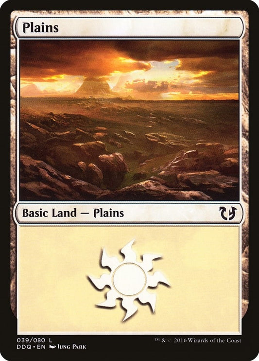 Image for Plains (039) (39) (Duel Decks: Blessed vs. Cursed) - Magic: The Gathering