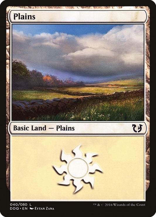 Image for Plains (040) (40) (Duel Decks: Blessed vs. Cursed) - Magic: The Gathering