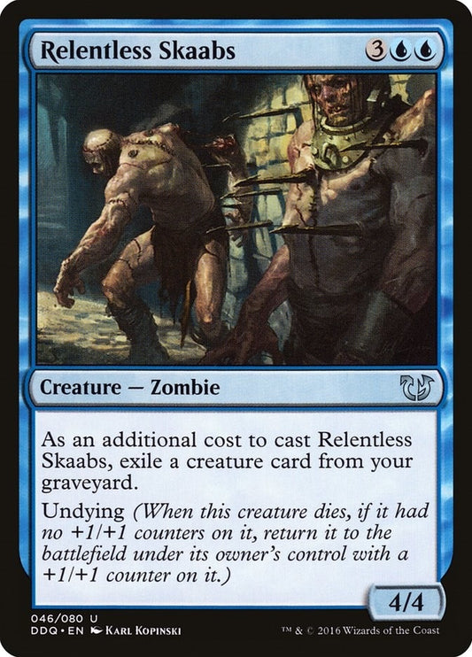 Image for Relentless Skaabs (46) (Duel Decks: Blessed vs. Cursed) - Magic: The Gathering