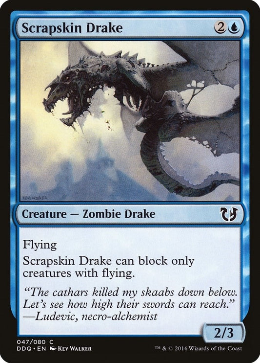 Image for Scrapskin Drake (47) (Duel Decks: Blessed vs. Cursed) - Magic: The Gathering