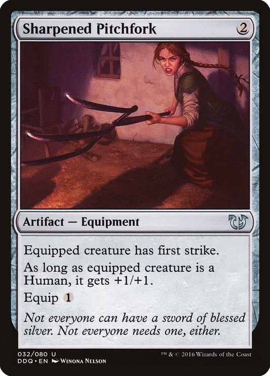 Image for Sharpened Pitchfork (32) (Duel Decks: Blessed vs. Cursed) - Magic: The Gathering